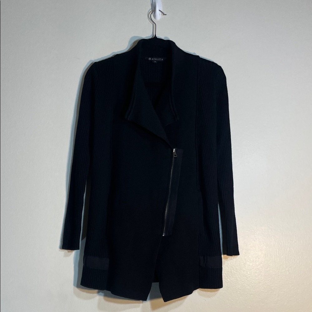 Athleta Sentinel Knit Jacket – XS Black